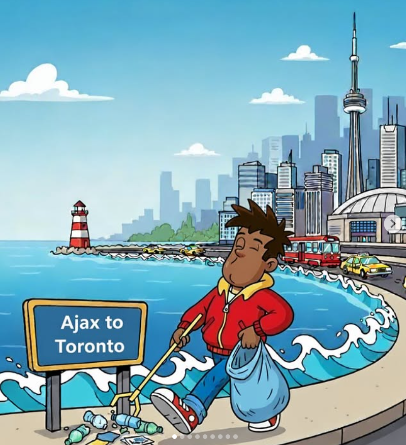 Walkathon Impact: 8 Bags of Trash Cleaned Up